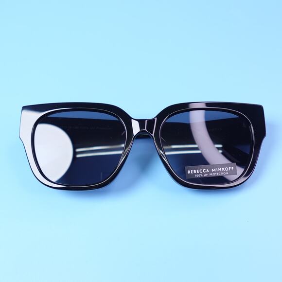 Rebecca Minkoff Black Mazey Studded Sunglasses 100% UV Protection main image 12